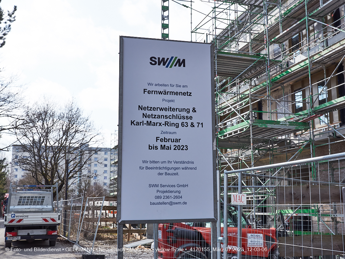 07.03.2023 - Fernwärme für unsere Grundschule am Karl-Marx-Ring in Neuperlach